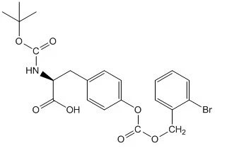 BOC-TYR (2- BR-Z) -OH [CAS NO . 47689 - 67 - 8]